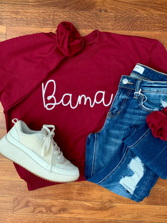 Bama Embroidered Crewneck