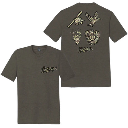 Outdoorsman Camo Youth Tee