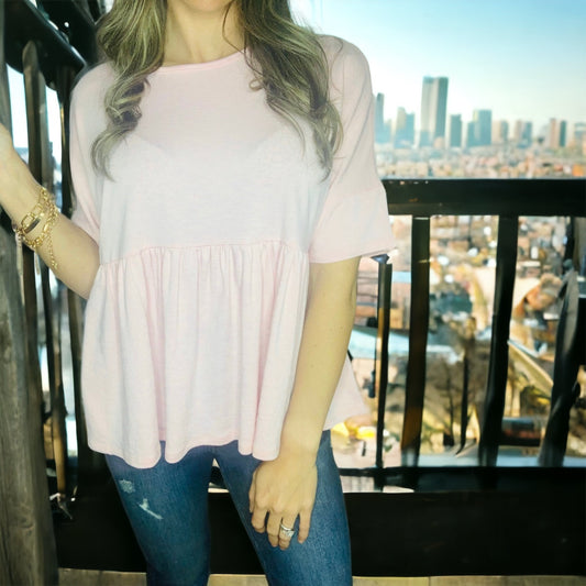 Pastel Pink Top